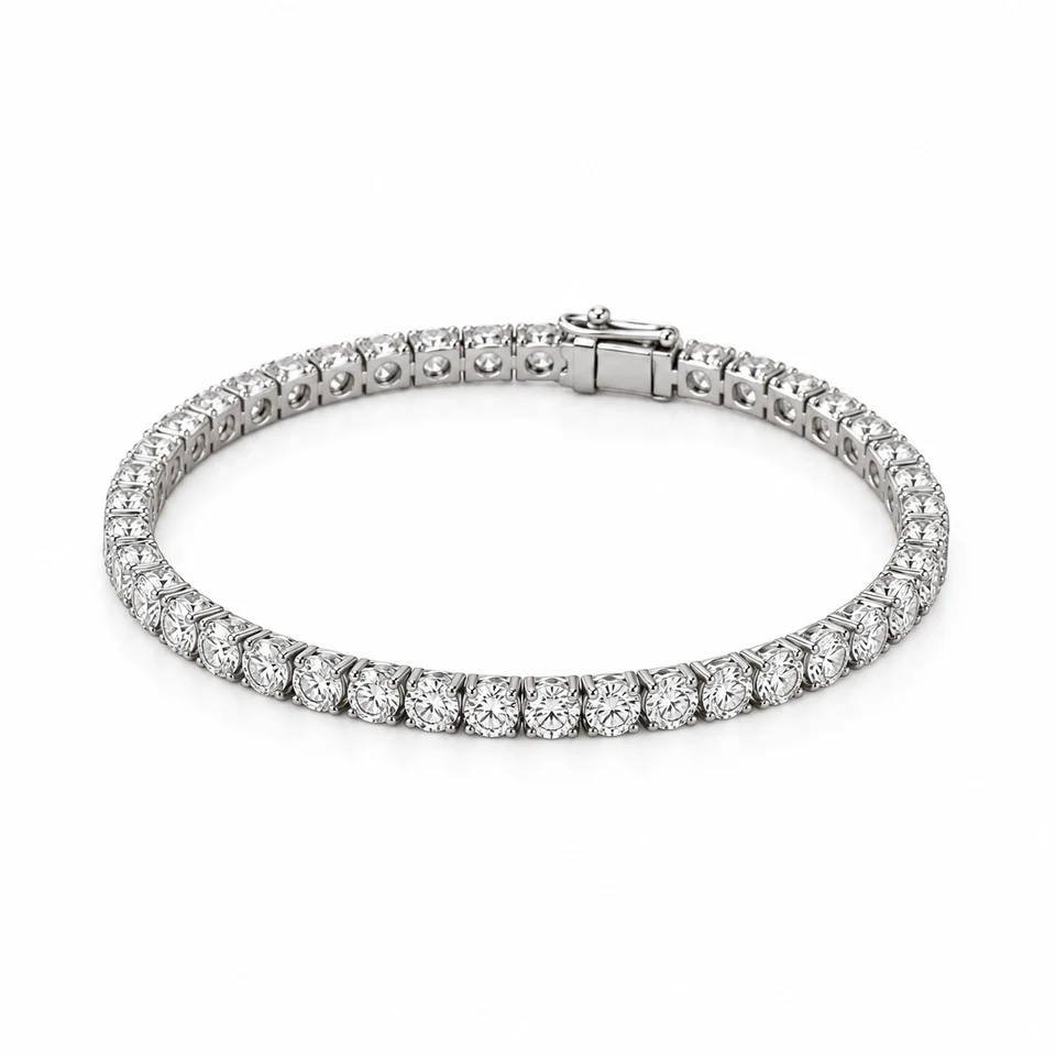 Lumina Tennis — Platinum — original jewellery design — Tennis Collection — Victoria Diamonds